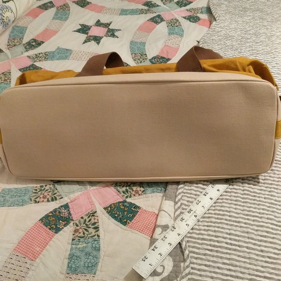 Spartina 449 Golden Two-Tone Anchor Duffle - Picture 6 of 12